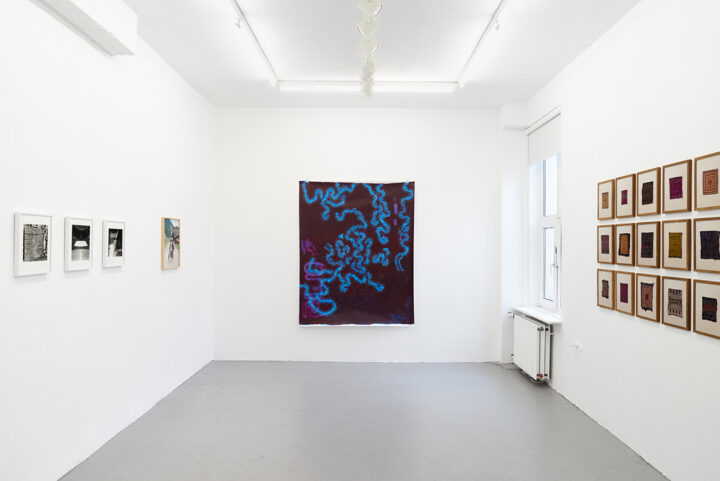 Ausstellungsansichten-Erratische Blöcke-Brandis-Canham in der Frise