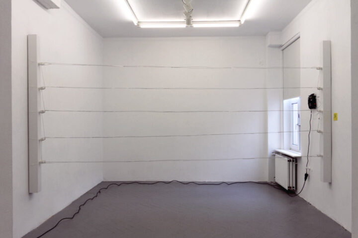 Raumansichten der Ausstellung „ungelegen stören