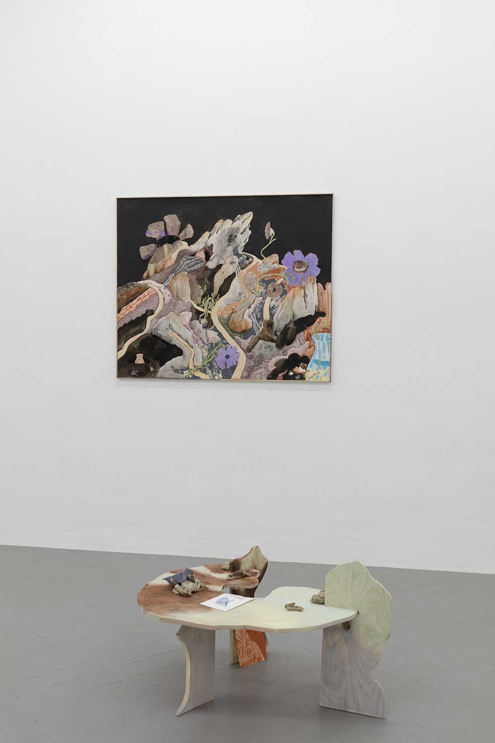 Sylvie Ringer und Si-Ying Fung. Ansichten der Ausstellung im Künstlerinnenhaus Frise