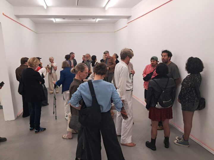 Ein Dialog von Klang und Visualität, Bilder der Frise-Eröffnung