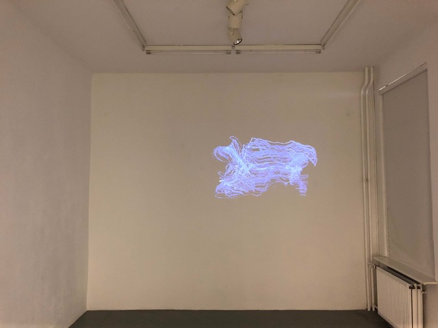 Videoprojektion von Lynn Elis