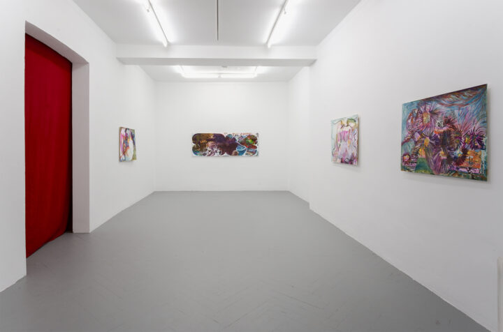 Malerei von Clara-Palmberger-Süße im Künstler.innenhaus Hamburg